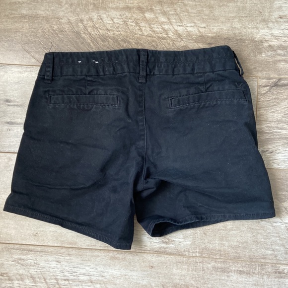 American Eagle Outfitters khaki Midi shorts black - Picture 2 of 4